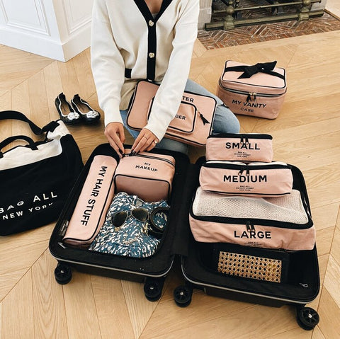 Bag-all Pink Packing Organizer & Travel Set