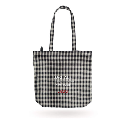 My Makeup Pouch with Coated Lining | Bag-all Gingham