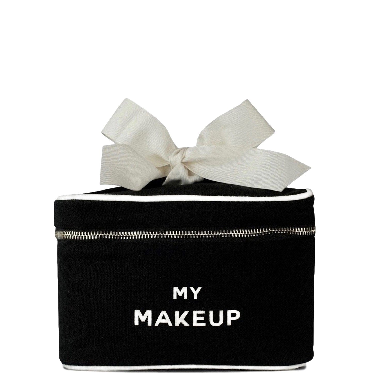 My Makeup, Cosmetic Case with Coated Monogram, Black | Bag-all