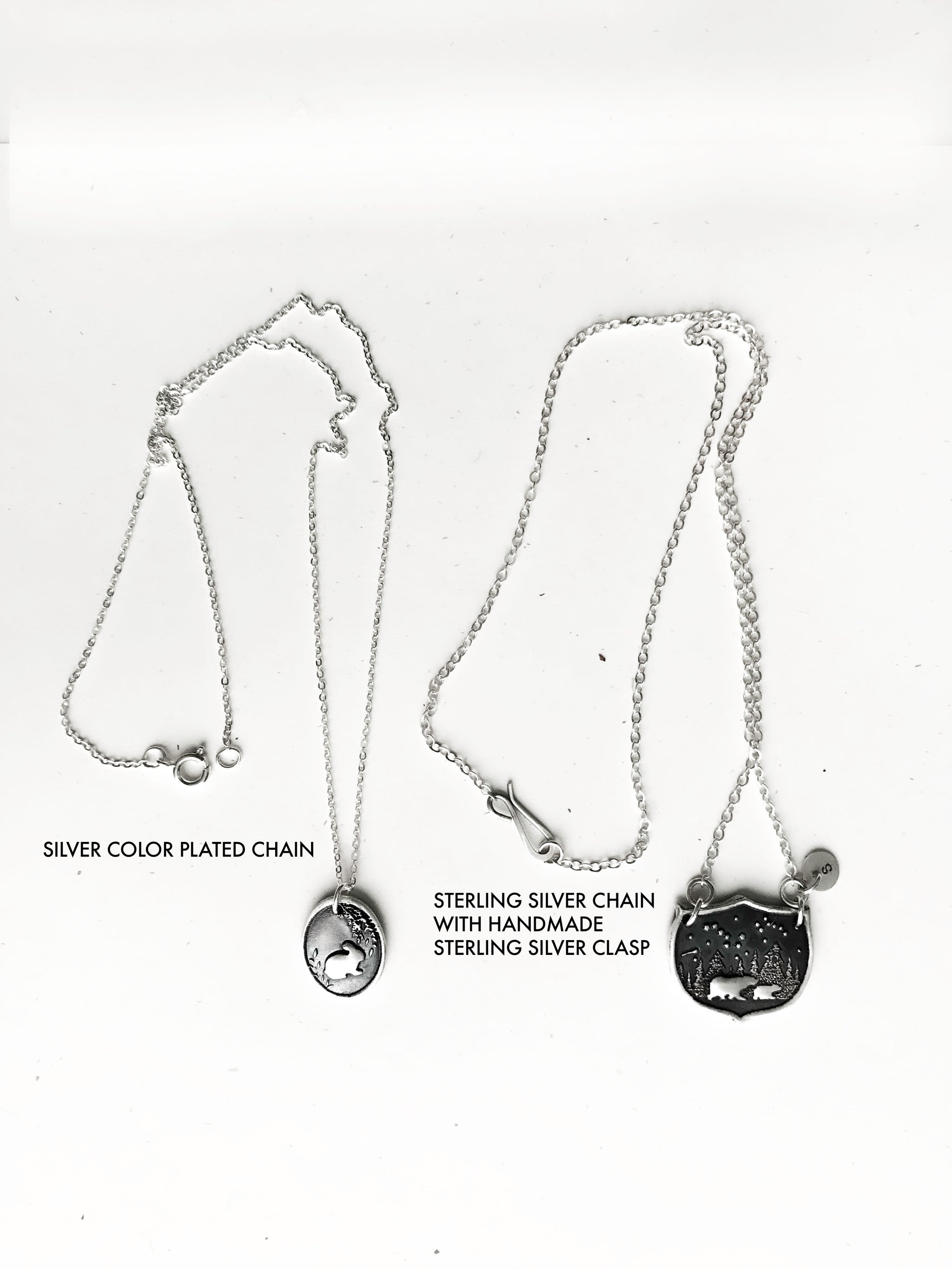 Mama Bunny and Baby Bunny Necklace Set - Figs & Ginger