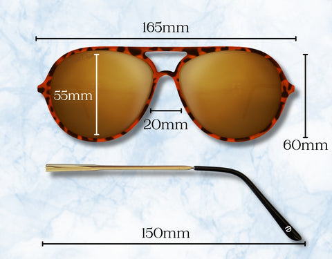 Fitting Guide, Sunglasses for big heads – Faded Days Sunglasses