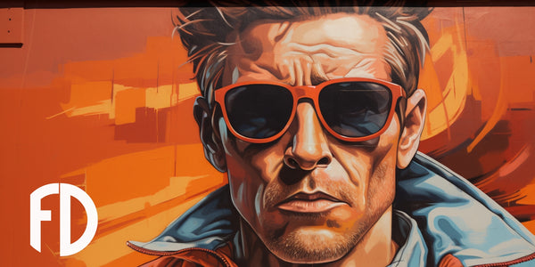 Sunglasses mural