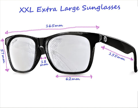 wide frame sunglasses