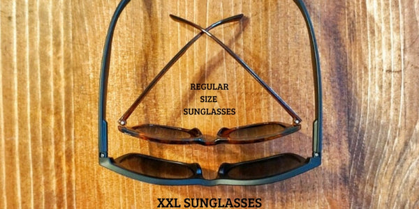 Sunglasses for big heads size comparison