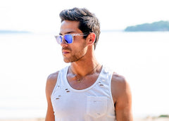 Clear Ice Mirrored Sunglasses – Faded Days
