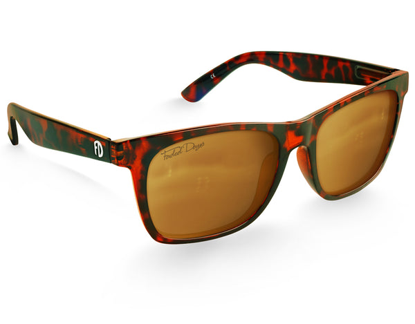 XXL Polarized Tortoise Sunglasses For Bigger Heads – Faded Days Sunglasses