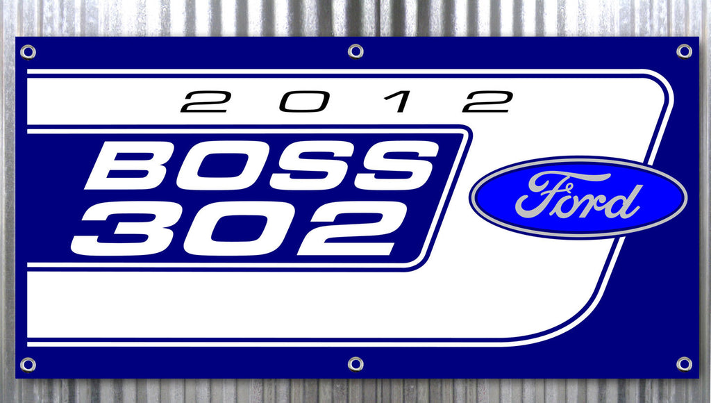 Ford boss 302 banner flag #6