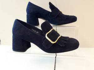 navy blue womens dress shoes