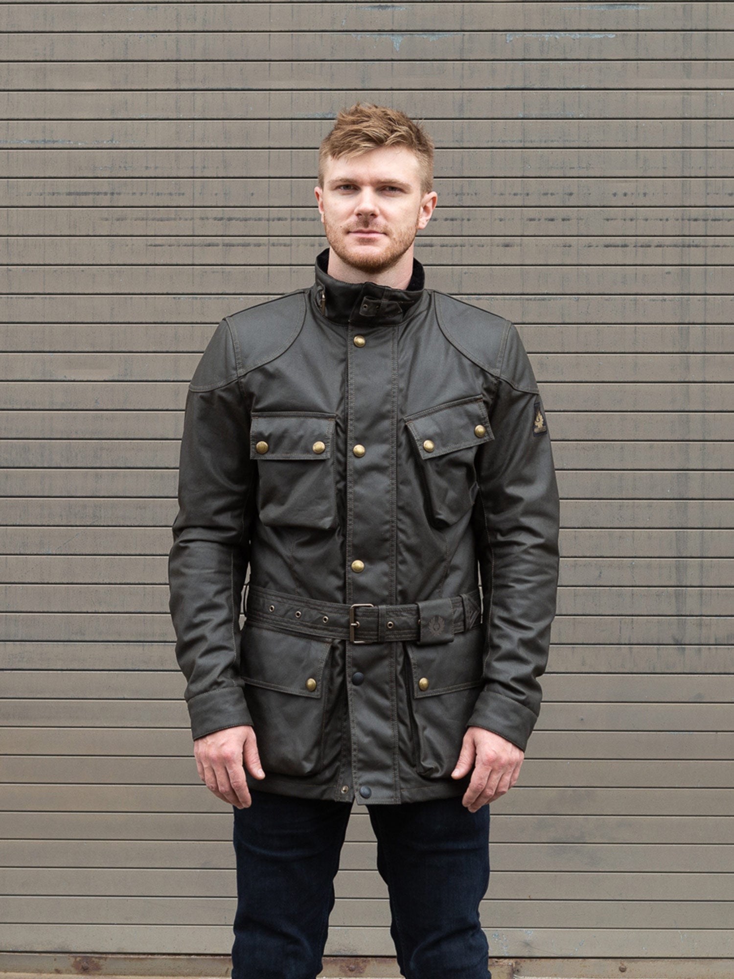 belstaff tourmaster olive