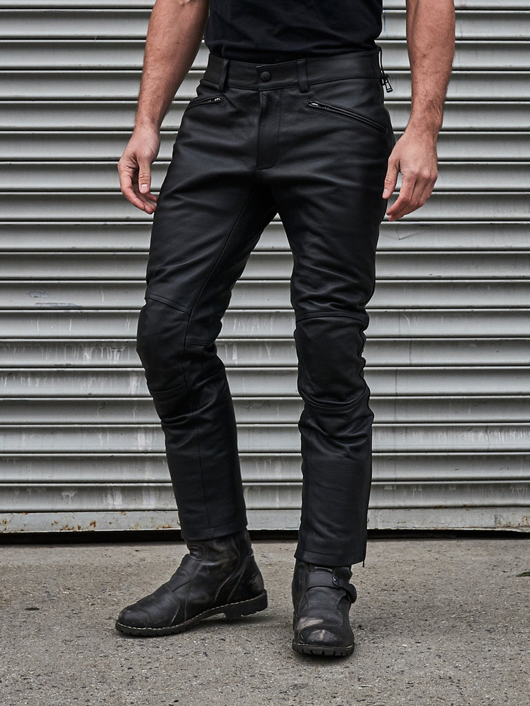 belstaff leather pants