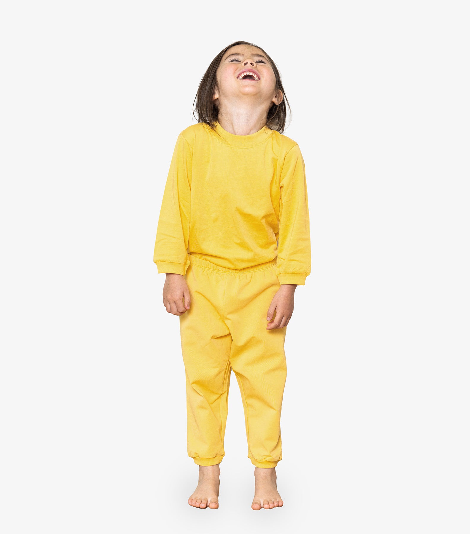 Kids Long Sleeve Tee - Marigold