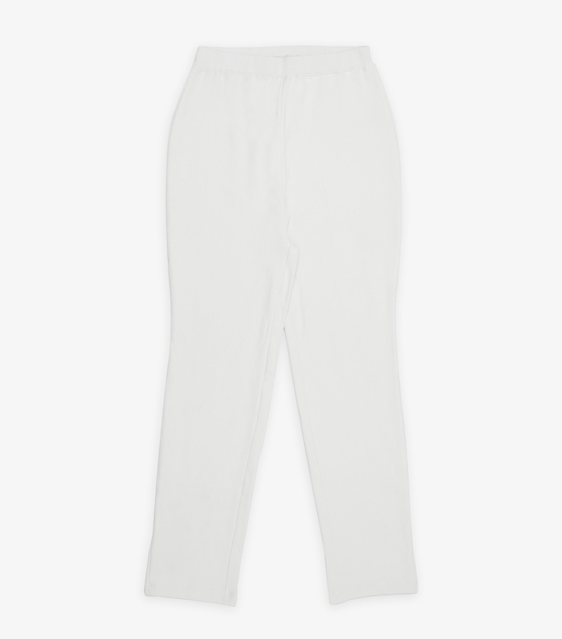 Last Chance Katie Rib Pant - White