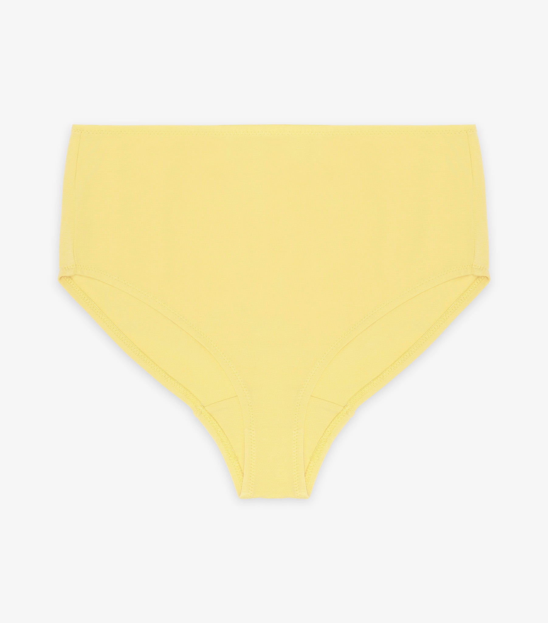 Organic Mid Rise Brief - Lemon