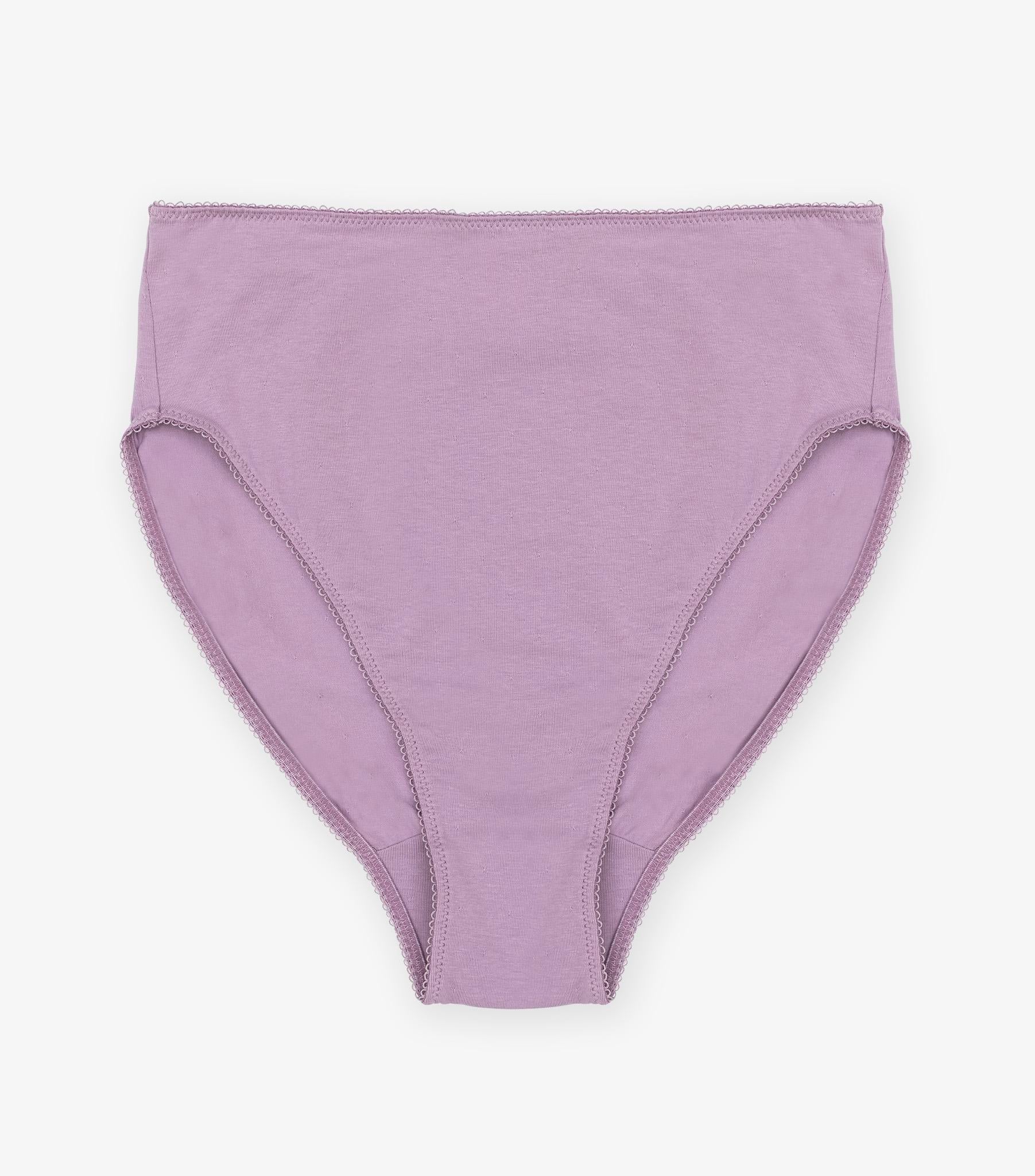 Last Chance Gwen High Waisted Brief - Mauve