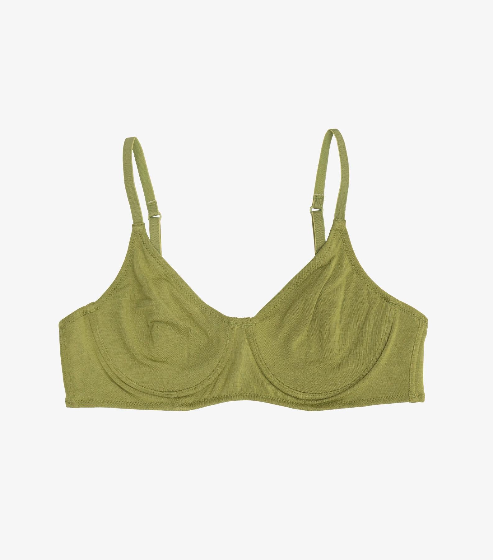 Ramona Underwire Bra - Olive