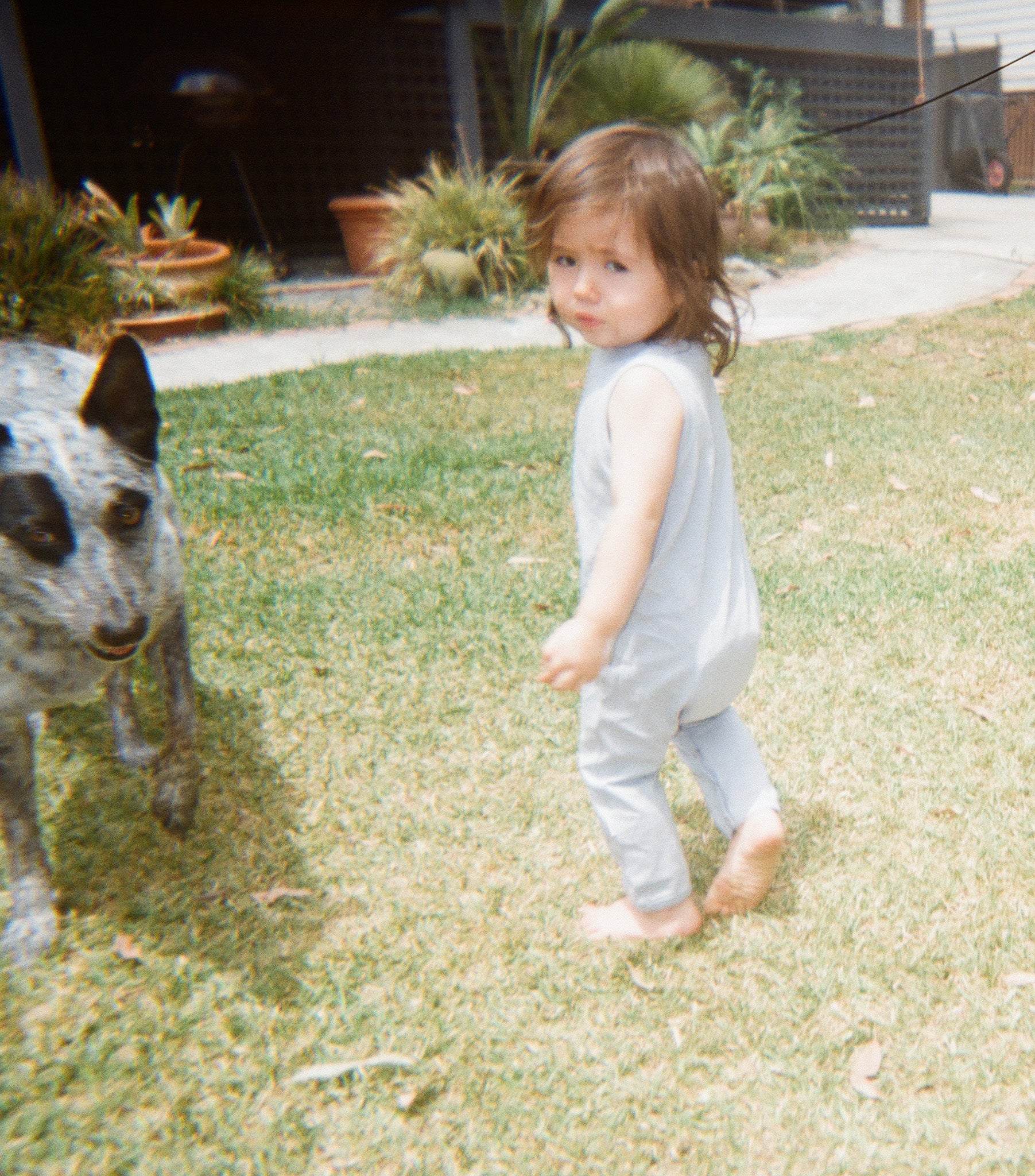 Baby Romper - Powder Blue