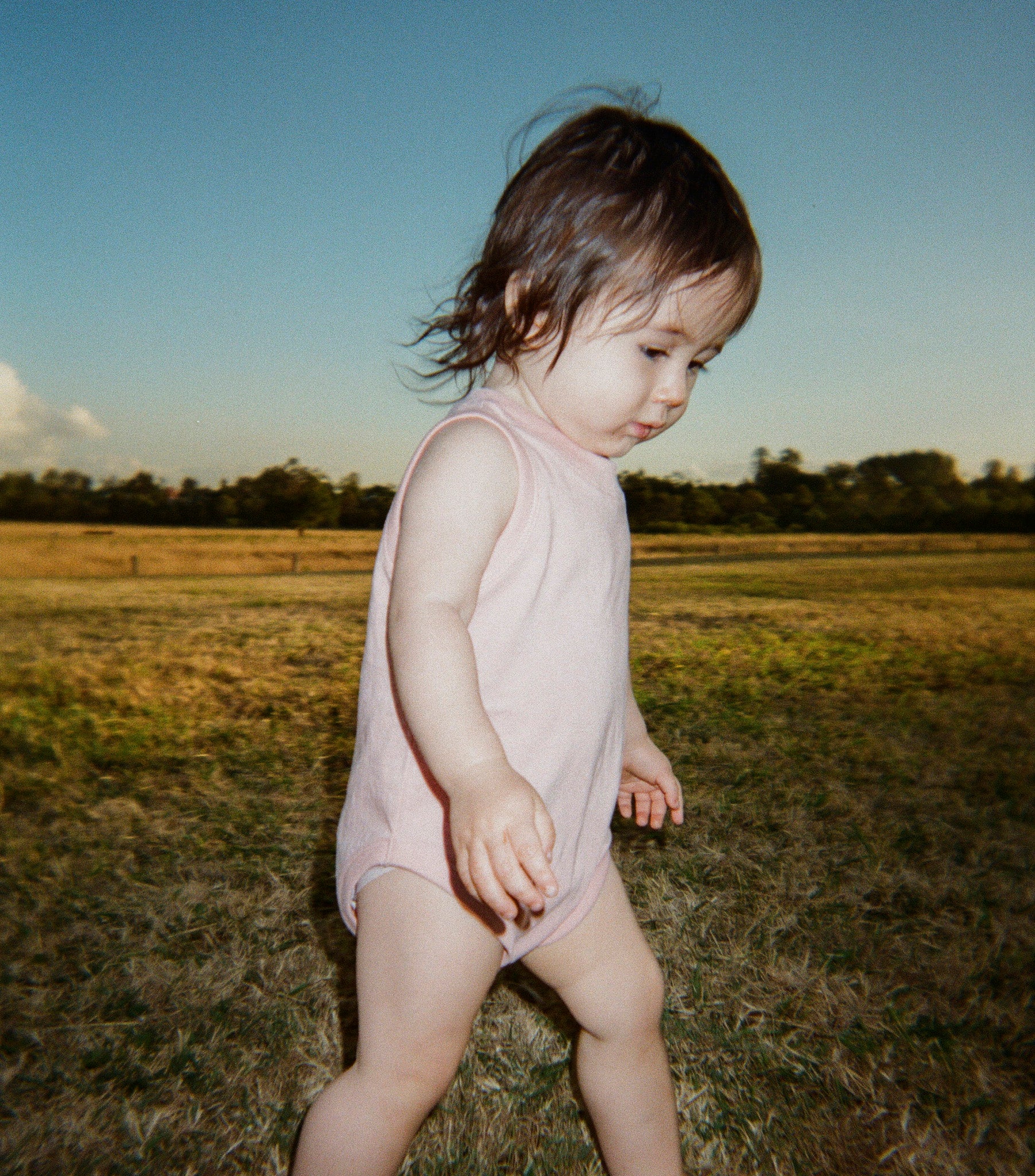 Singlet Onesie - Rose