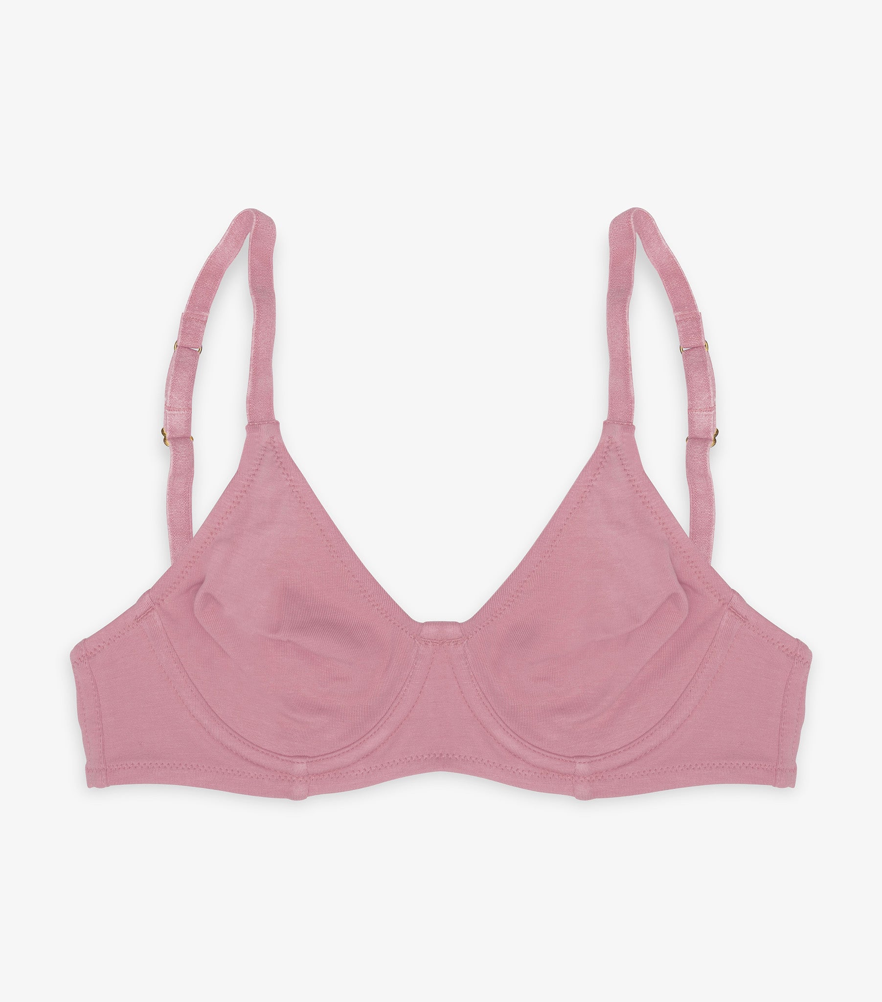 Organic Underwire Bra - Lilac