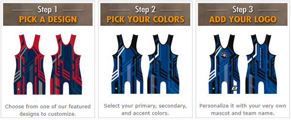 nike wrestling singlet builder