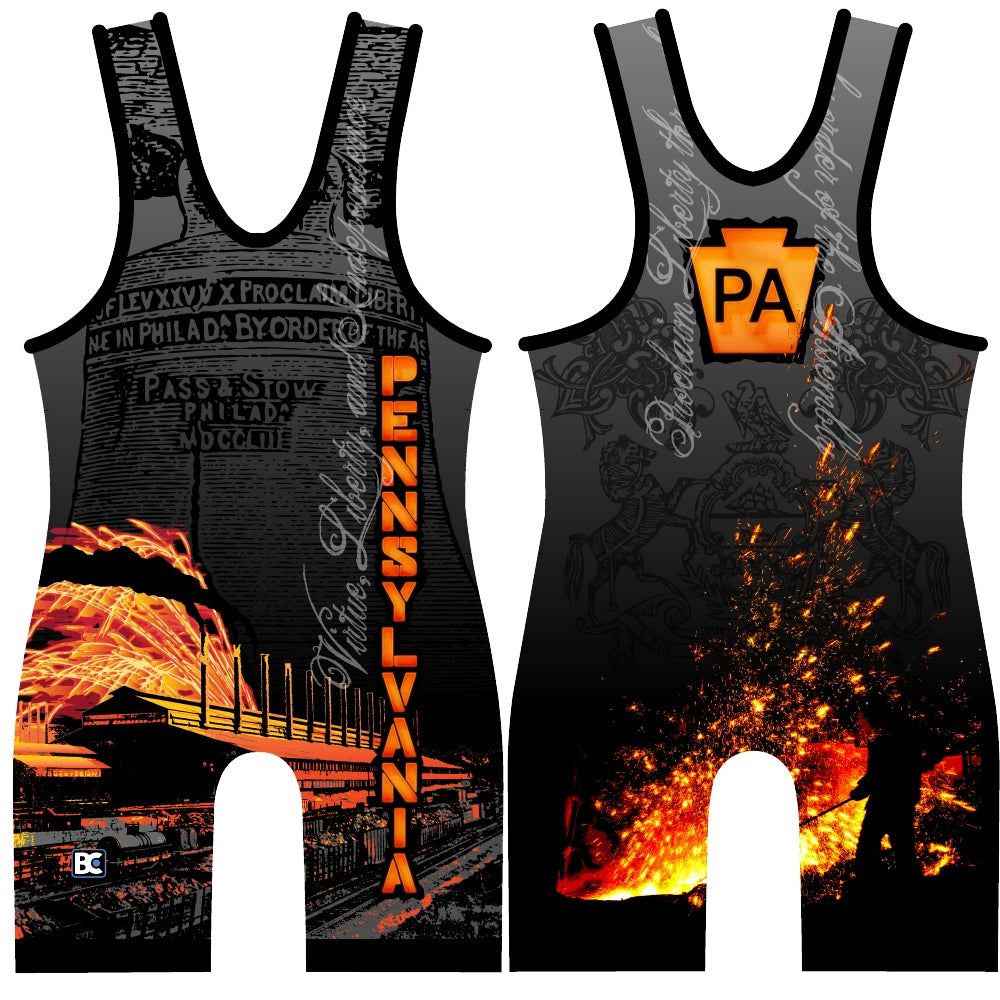 youth wrestling singlets clearance