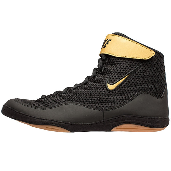 black and gold nike inflicts