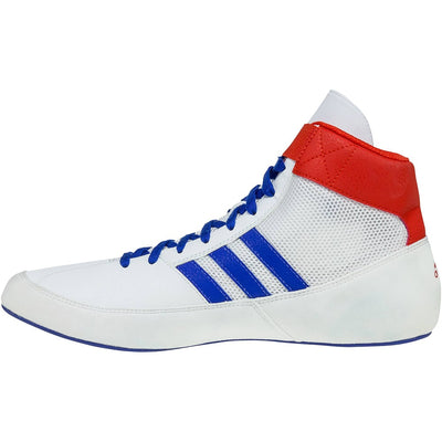 red white and blue youth wrestling shoes
