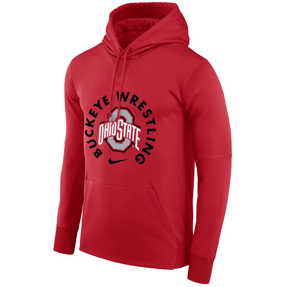 Ohio State Buckeyes Wrestling Nike Therma Pullover Hoodie - Shop Now ...