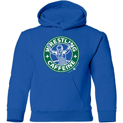 Wrestling + Caffeine Wrestling Youth Hooded Sweatshirt