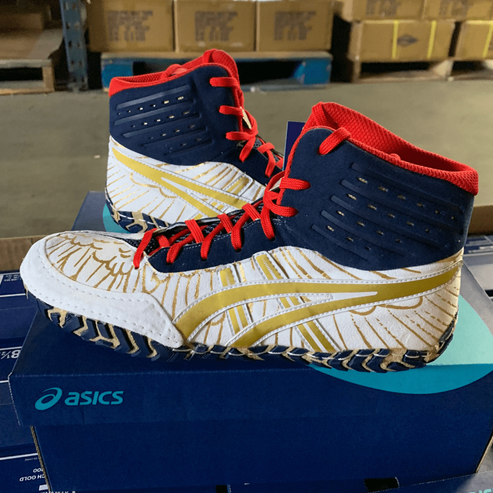 customize your own asics wrestling shoes