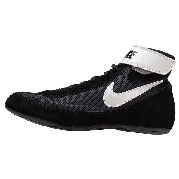 Nike Speedsweep VII Wrestling Shoes (Black / Metallic Silver) - Blue ...
