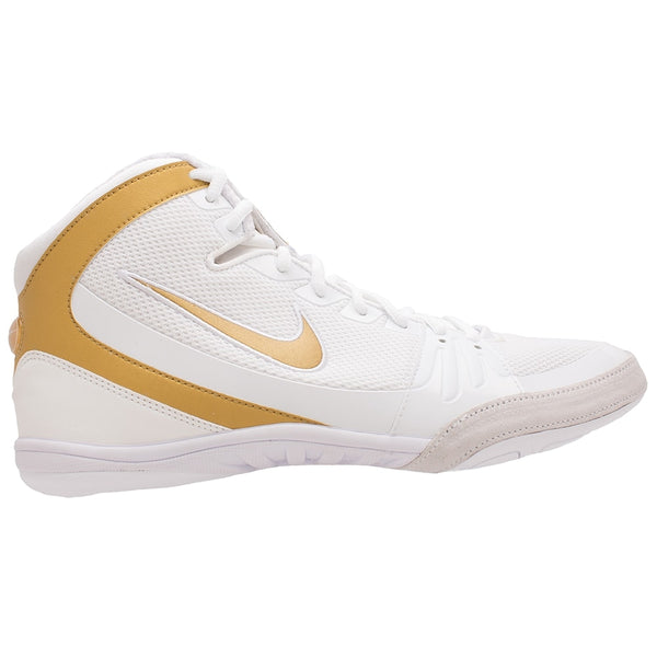 nike inflicts white and gold