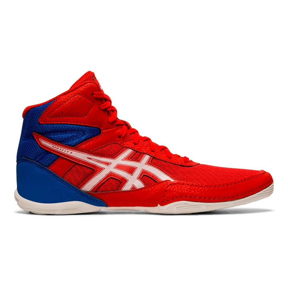 red white and blue youth wrestling shoes