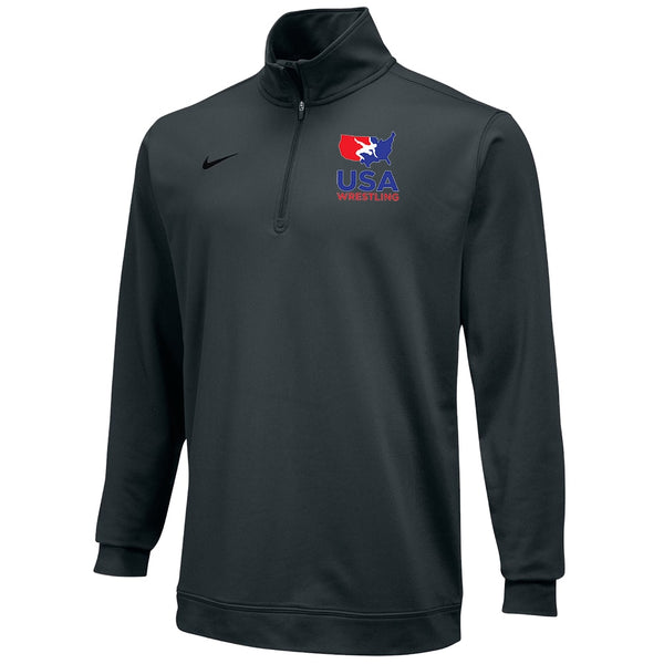 Nike USA Wrestling Dri-Fit 1/2 Zip - Blue Chip Wrestling