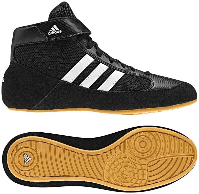 black adidas wrestling shoes