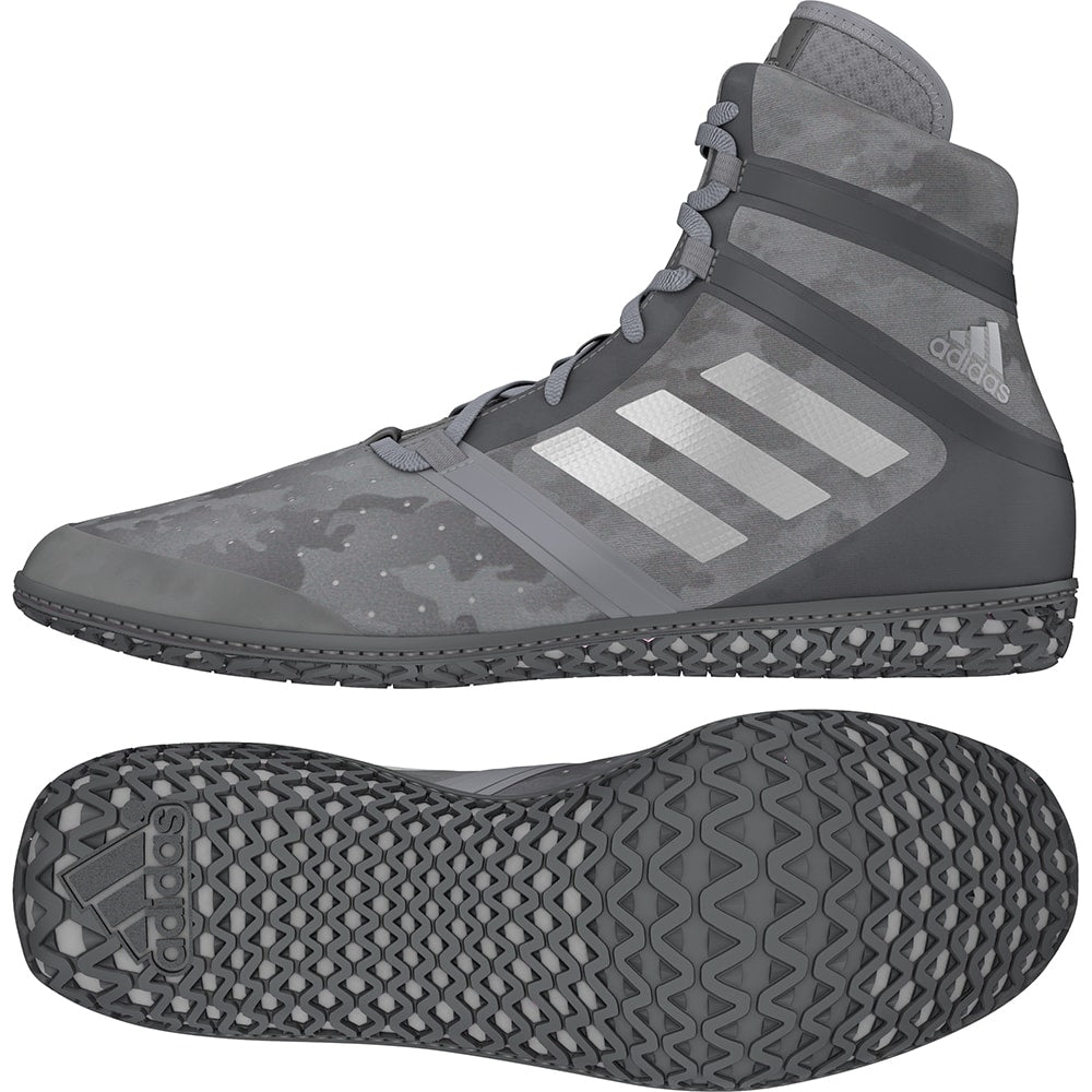 grey adidas wrestling shoes