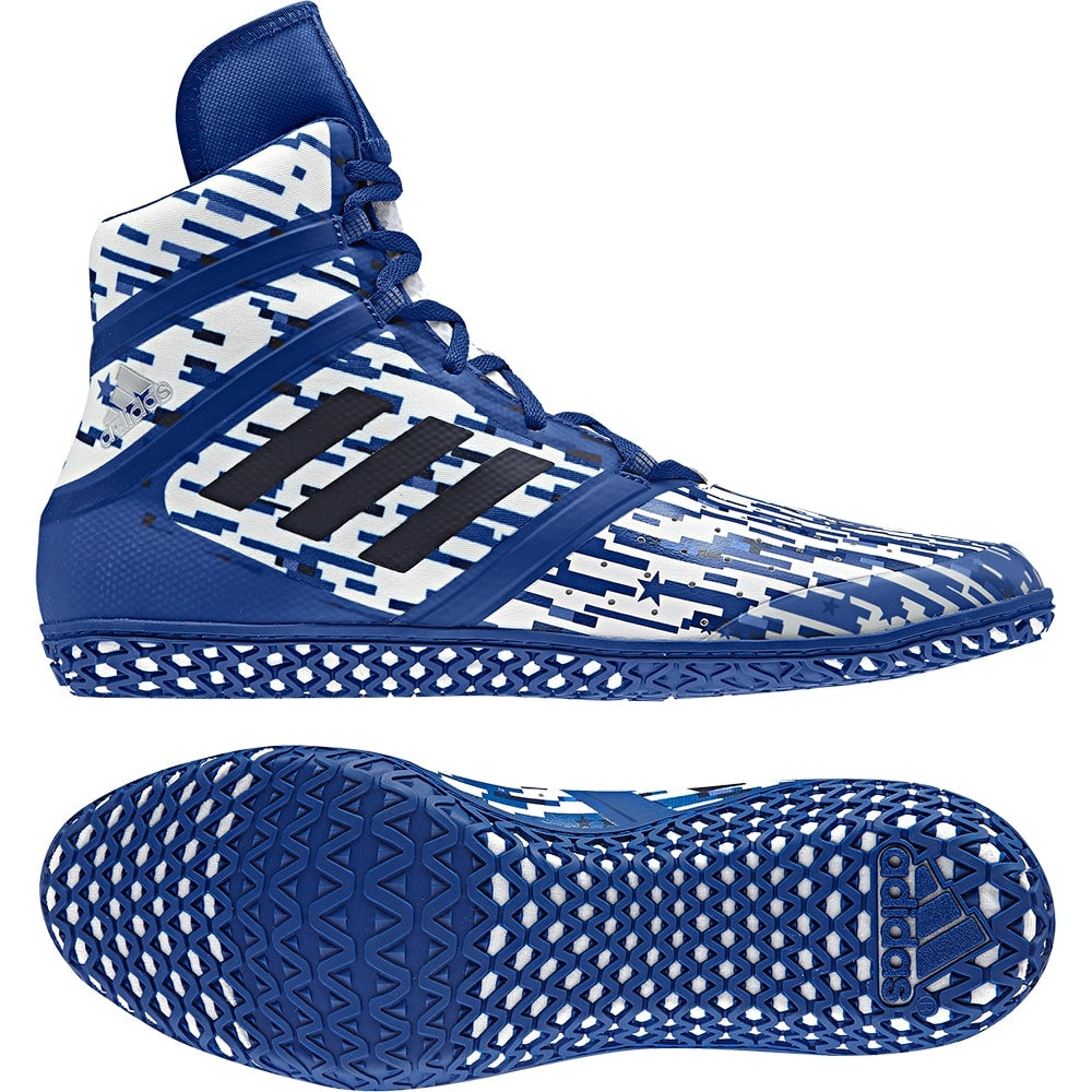 Adidas Impact Wrestling Shoes (Royal 