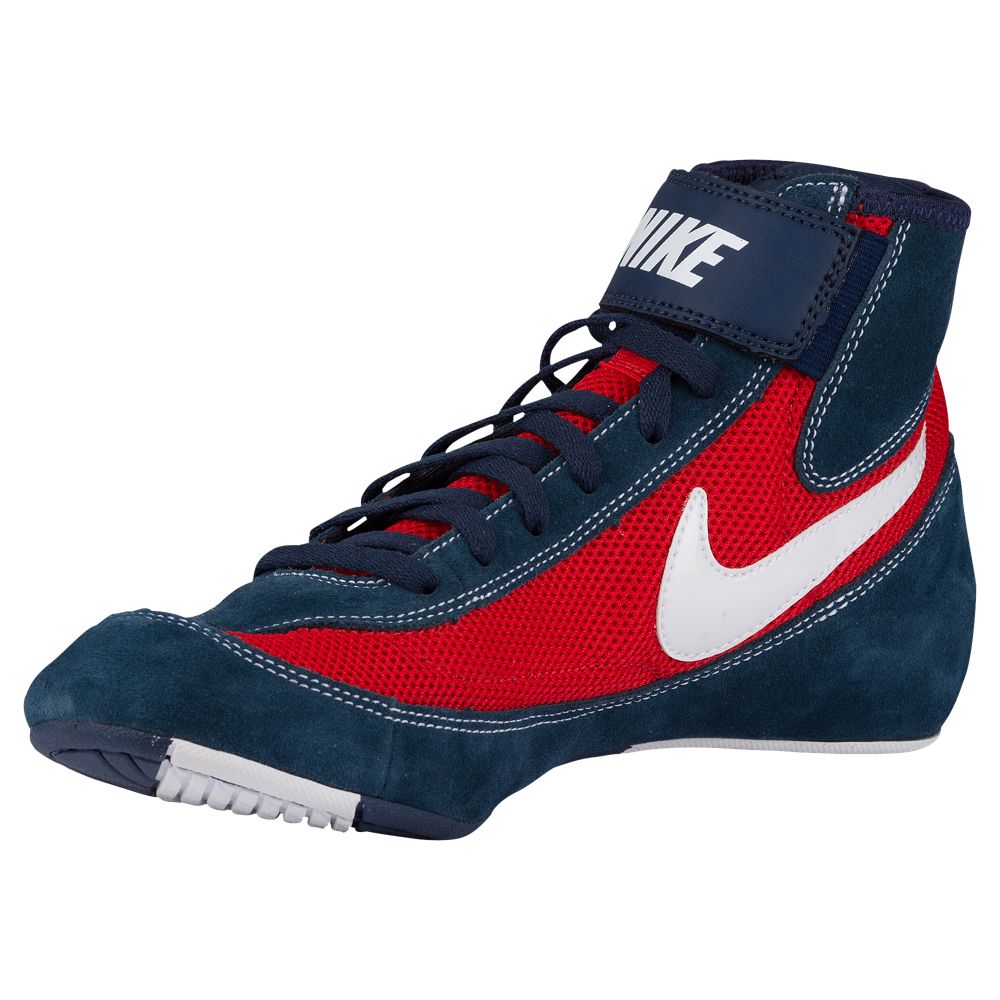 Nike Youth Speedsweep VII Wrestling Shoes (Navy / White / Uni Red ...