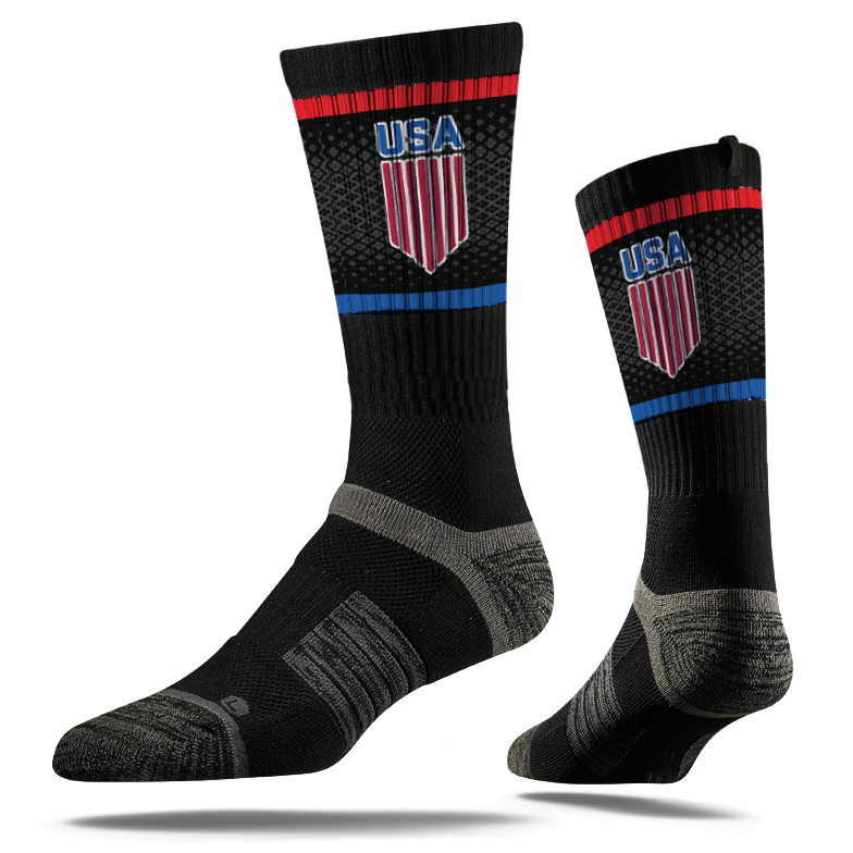 Custom Nike Elite Socks Rainbow