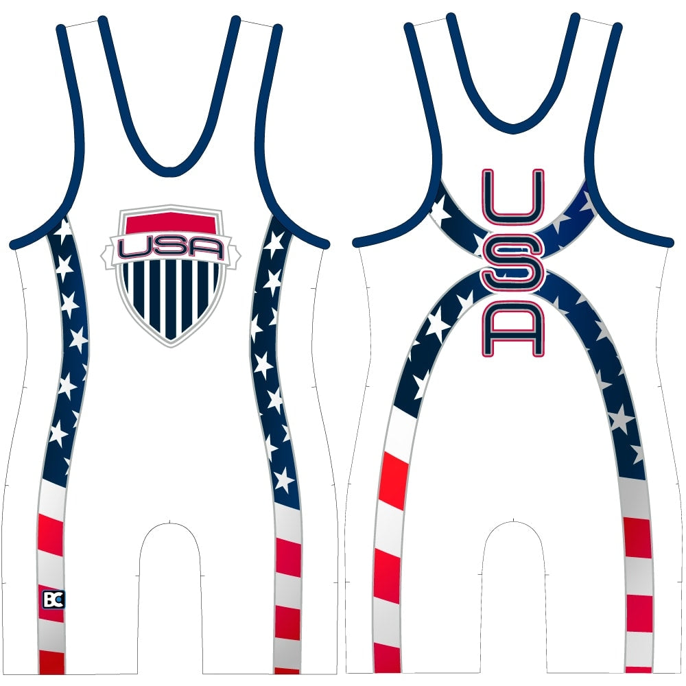 USA Wrestling Singlet