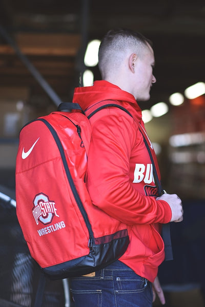 nike ohio state buckeyes vapor power backpack