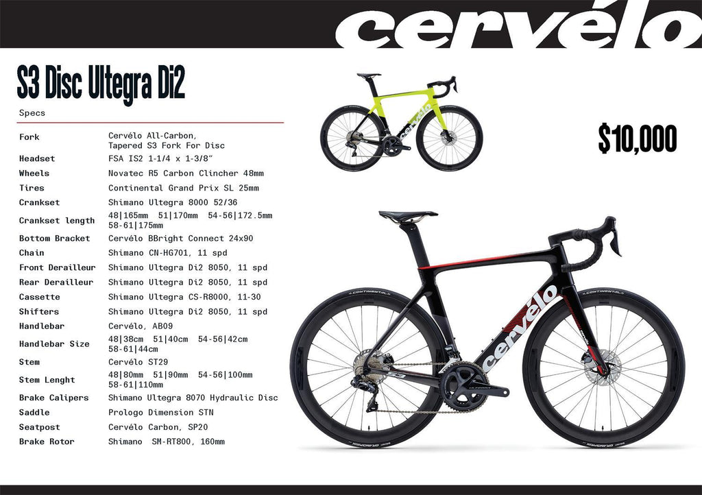 cervelo s3 red black