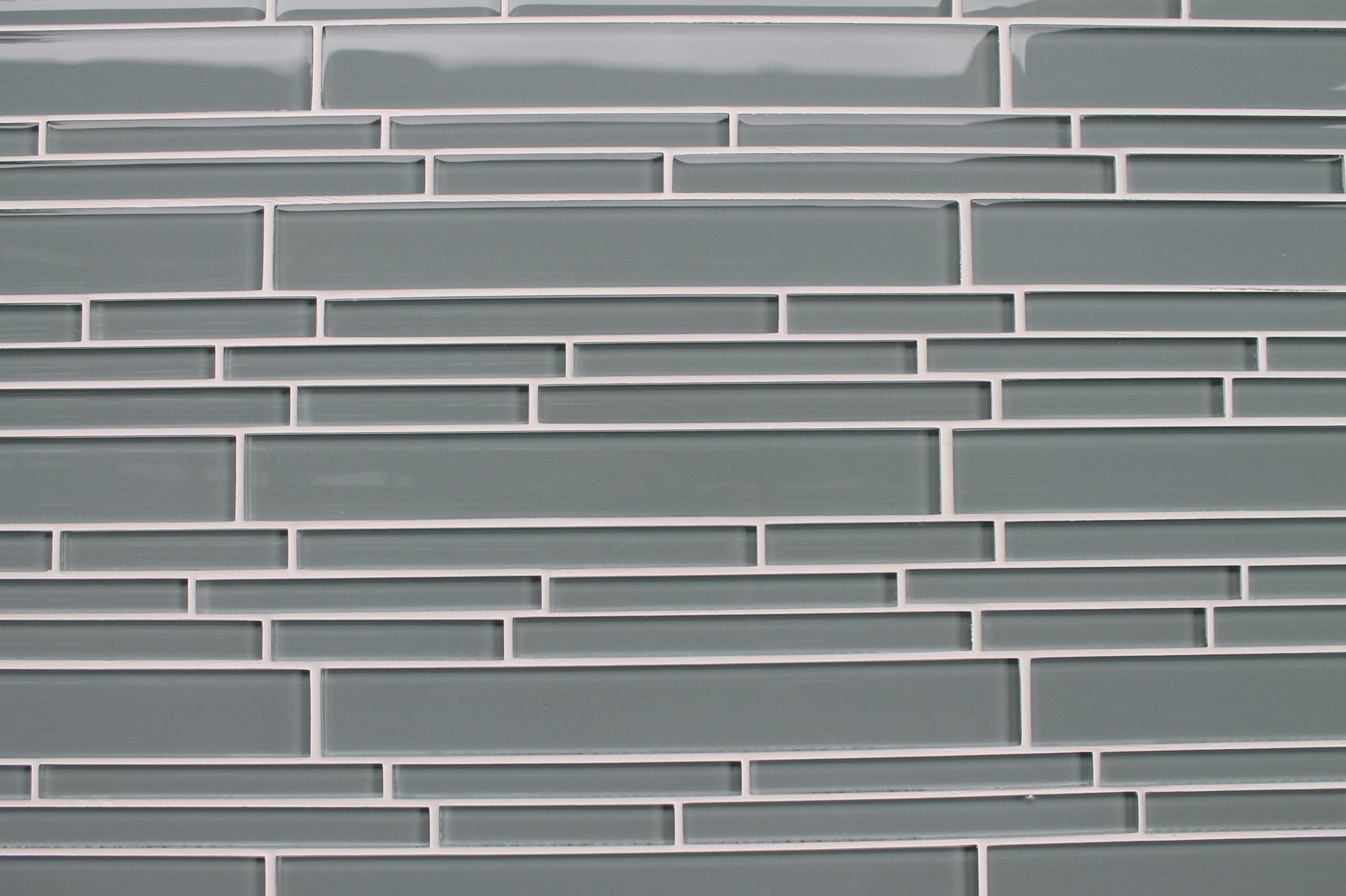 Chimney Smoke Gray Linear Glass Mosaic Tile Rocky Point Tile Online