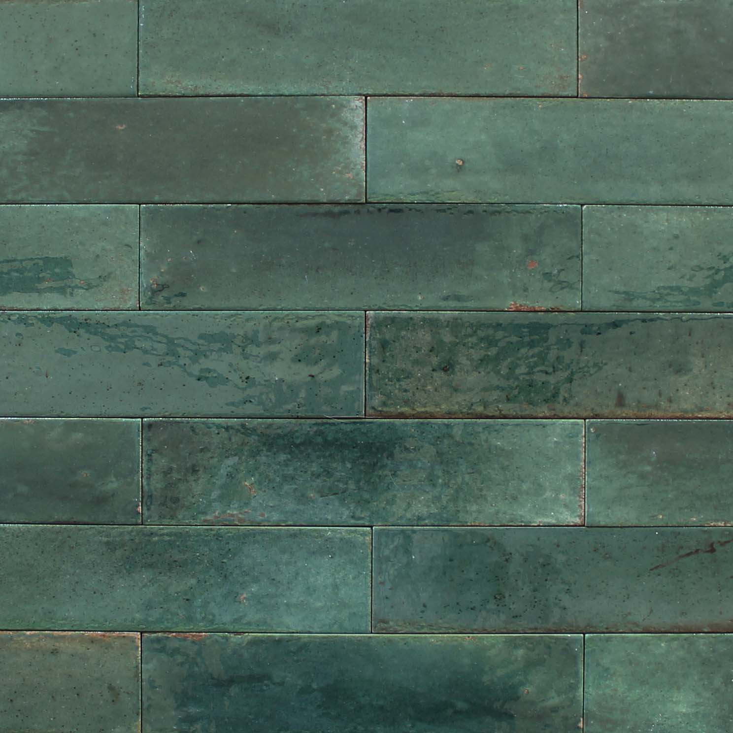 Lume 2"x 9" Glazed Porcelain Subway Tiles - Glossy Green – Rocky Point