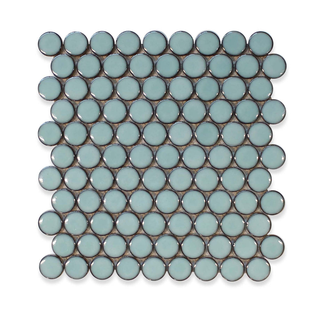Queens 1 Penny Round Mosaic Tiles Thunderbirds Rocky Point Tile Online Tile Store