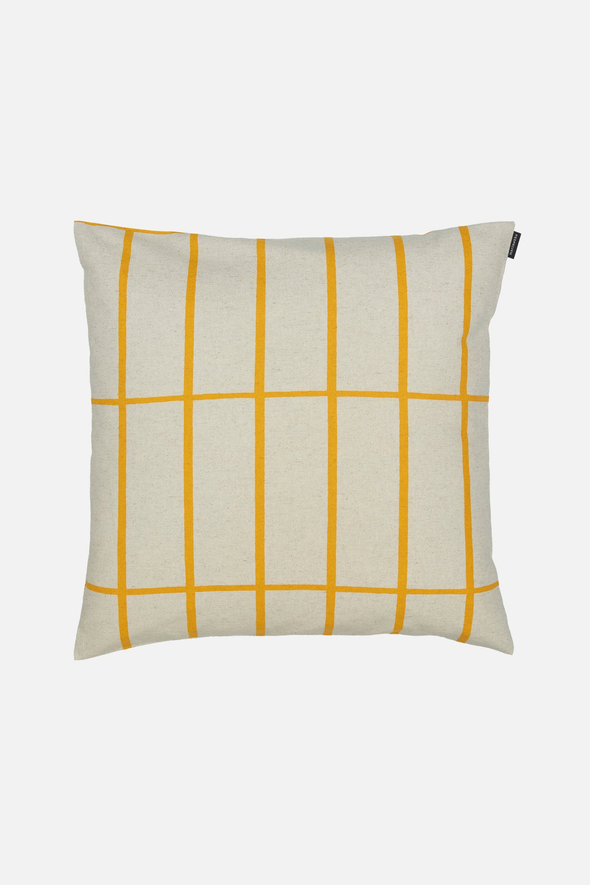 Marimekko Tiiliskivi Throw Pillow Cover Linen/Yellow – KIITOSlife