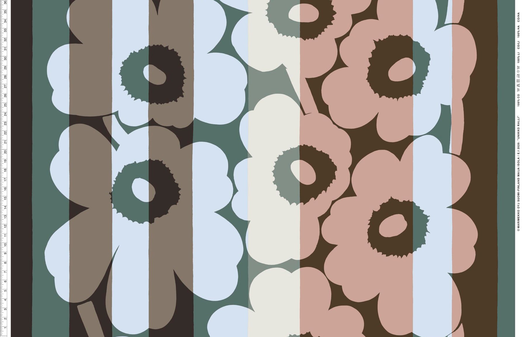 Marimekko Unikko Ralli Fabric by the Yard – KIITOSlife
