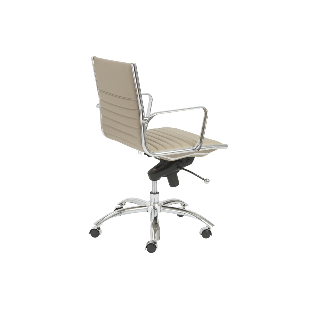 euro style dirk low back office chair