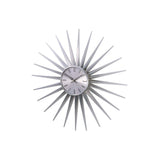 Stilnovo Sunburst Clock - Silver
