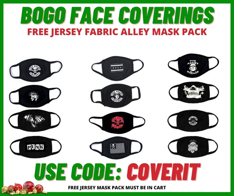 Free Jersey Mask 2 pack