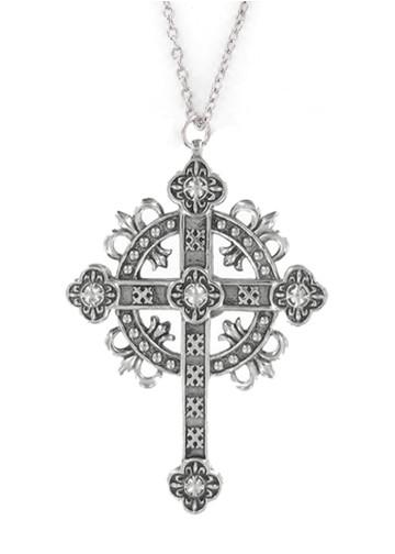 Large Gothic Cross Necklace